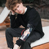 Konus Men's Oversize Sweatshirt In Black