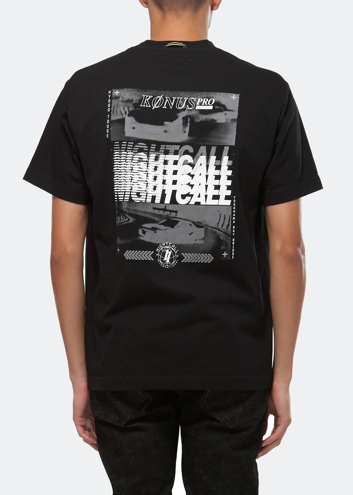 Konus Men's Graphic Tee in Black