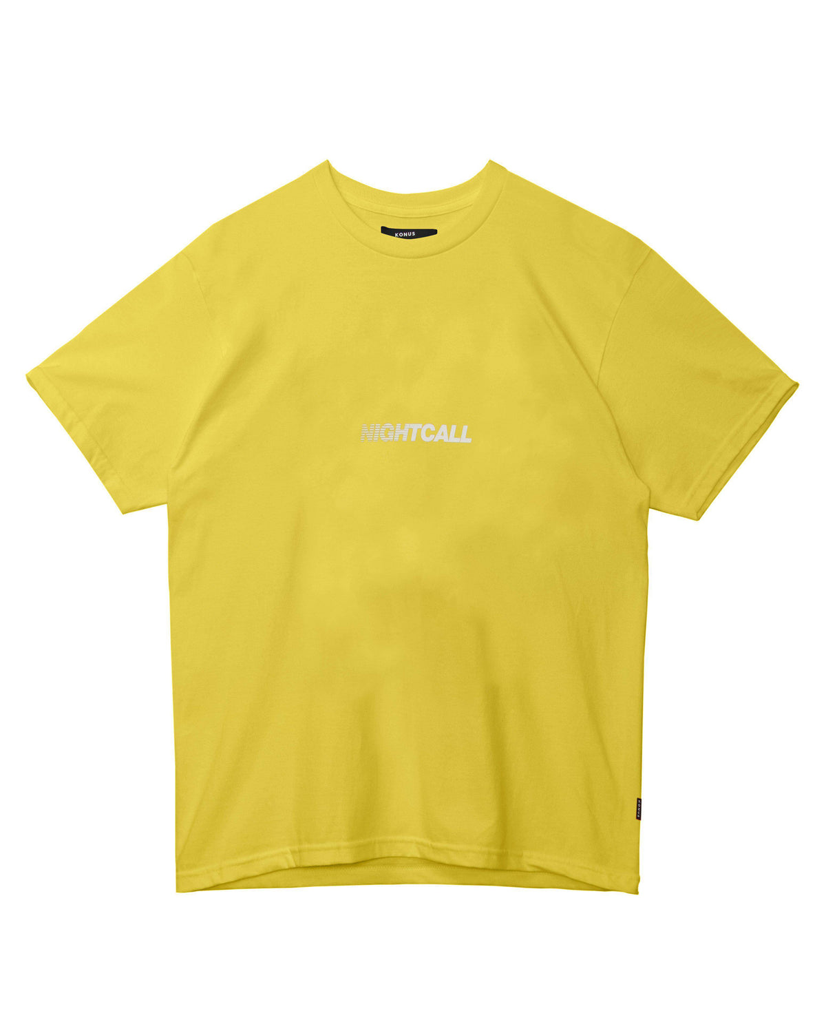 Konus Men's Graphic Tee in Yellow