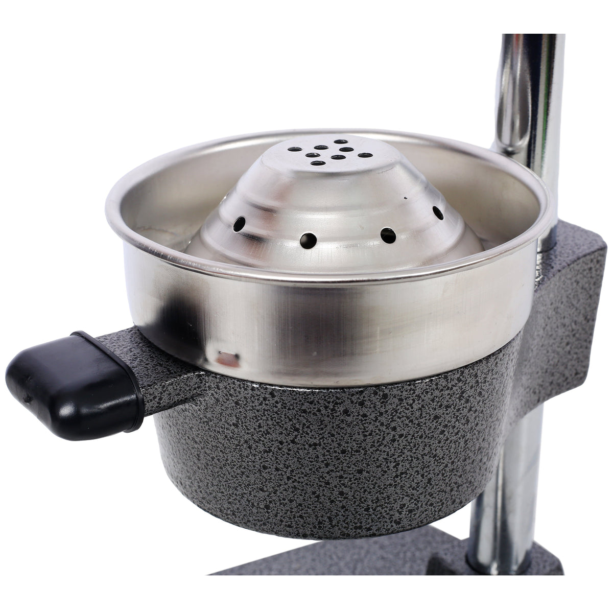 Cast Iron Citrus Juicer, Extra-Large Commercial Grade Manual Hand Press , Heavy Duty Countertop Squeezer for Fresh Orange Juice ,grey color