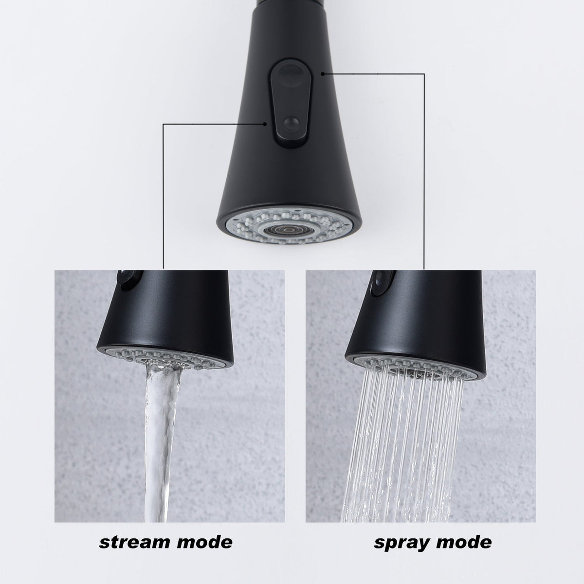 Kitchen Faucet with Pull Out Sprayer