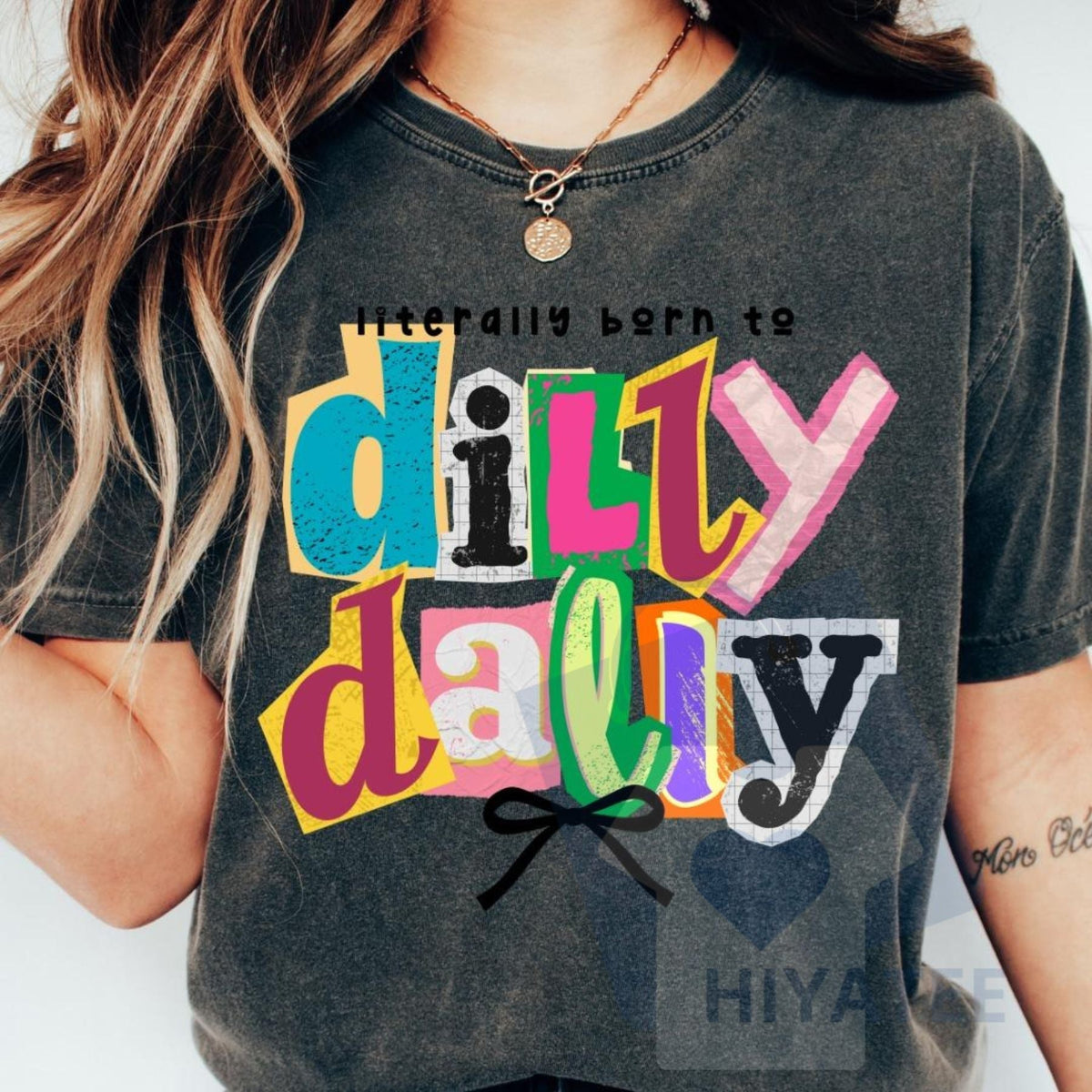 Preppy Girl Collage Y2K Comfort Colors Shirt – Retro Coquette Positivity Faith Tee