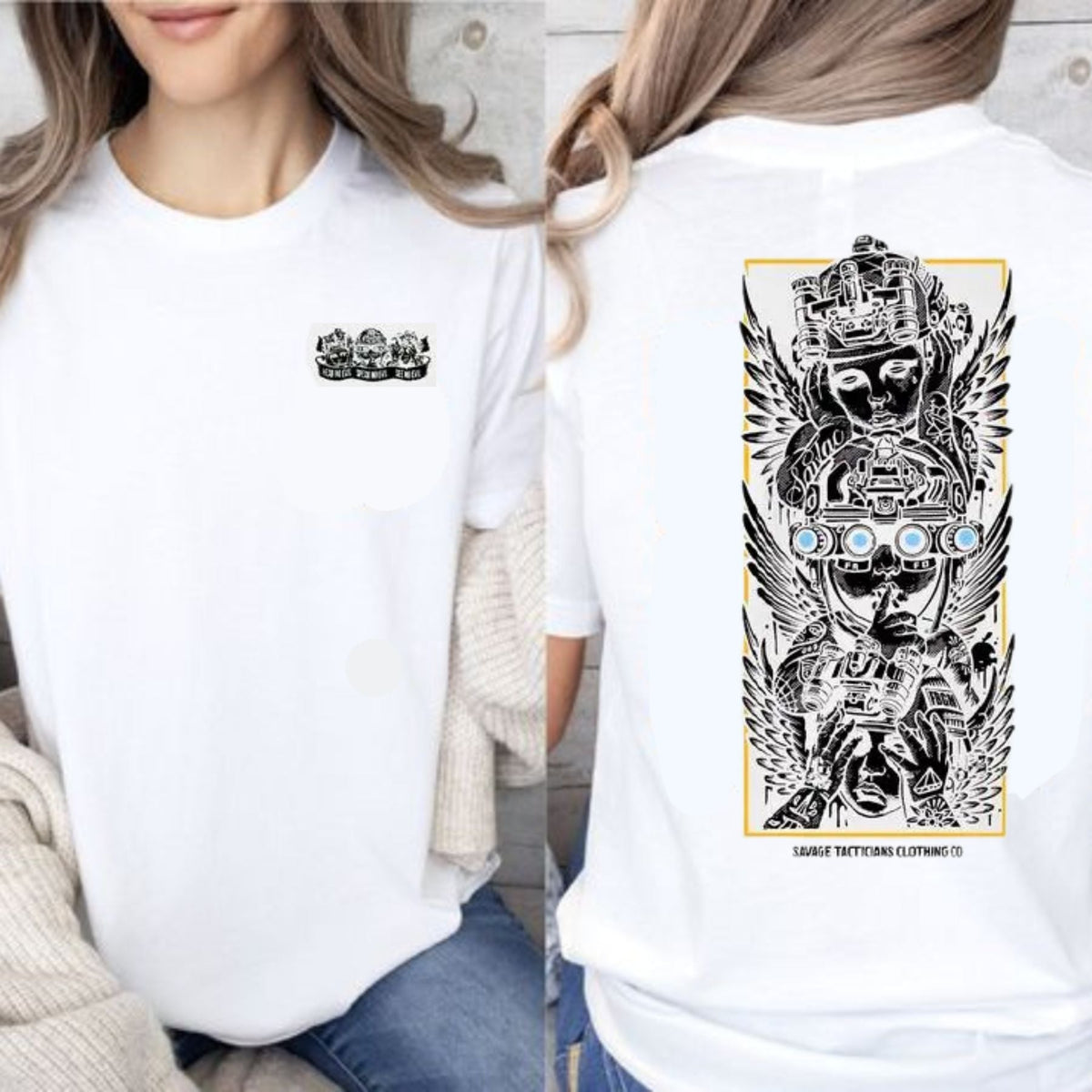 "Proverbial Maxim" T-Shirt - Tactical Army Military Men's Wear, Unisex Gun Shirt
