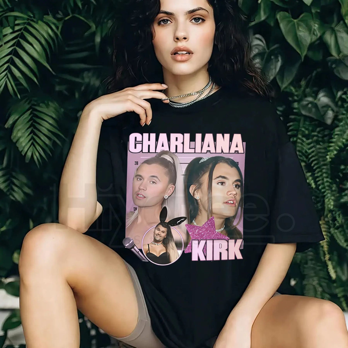 Charliana Kirk Meme T-Shirt – Funny "We're Charlie" Kirkify Krande Graphic Tee