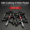 Bicycle Peddals Quick Release Rainproof Seal Bearing 8.2cm Widened Non-slip Chrome Molybdenum Bike   Mountain Bike Pedals Pedals Aluminum Bicycle Flat Platform Pedals Lightweight Non-Slip Sealed Bearing For Road Mountain