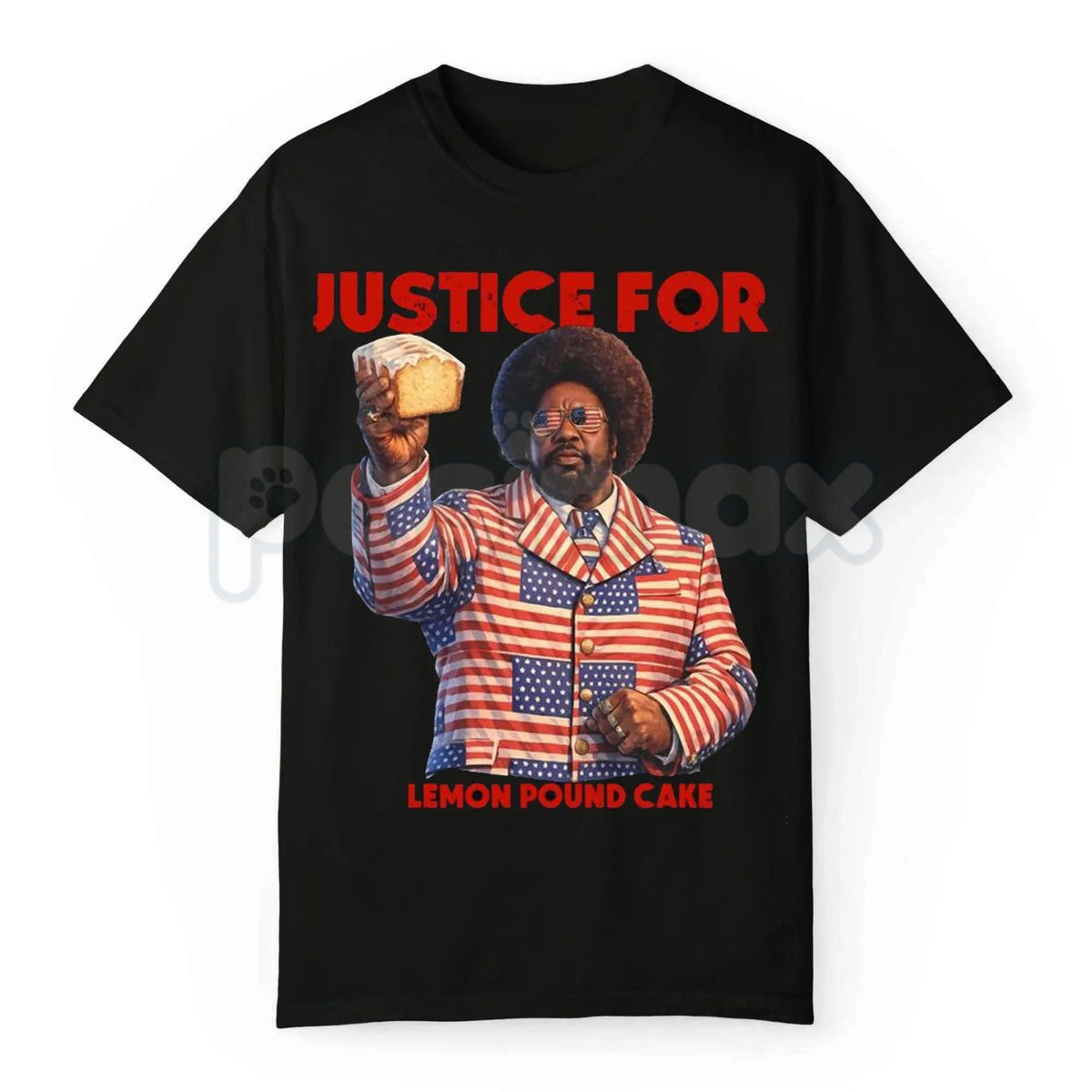 Afroman "Adams County" Lemon Pound Cake T-Shirt – Viral Trial Meme Graphic Tee, Premium 100% Cotton Sheriff's Dept Parody Top, Soft Lived-In Heavyweight Music Video Shirt, Made in USA