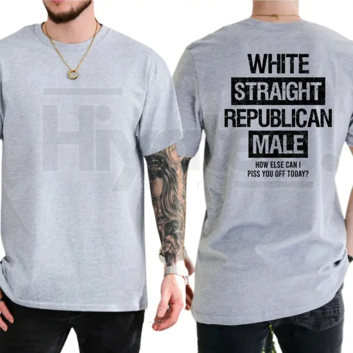 "White Straight Republican Male" – Classic Conservative Political Menswear