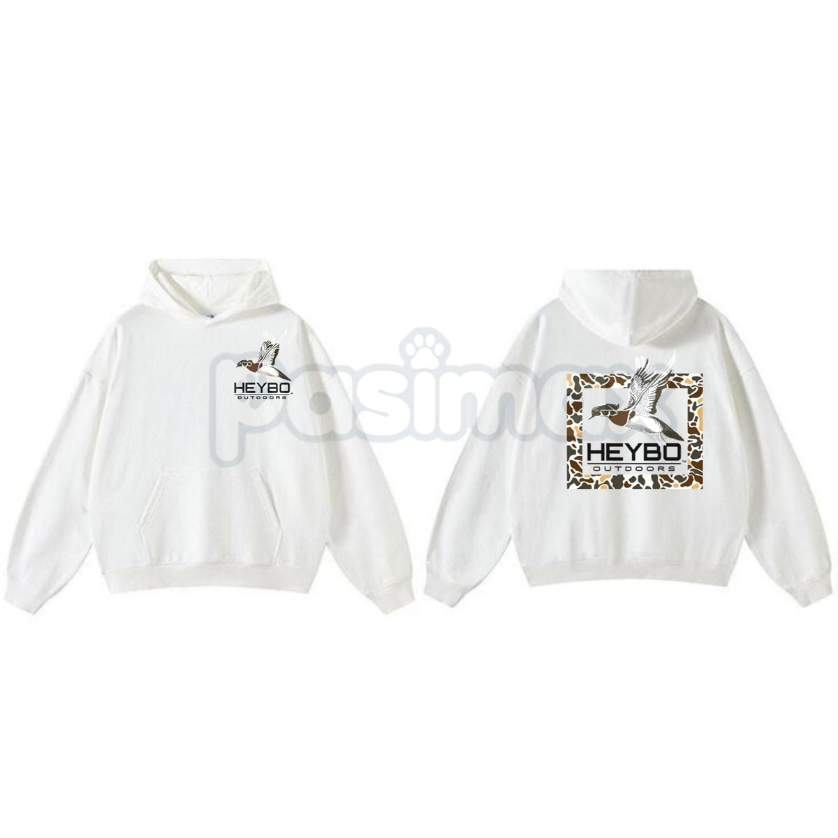 Heybo Outdoors Hoodie – Classic Hunting & Fishing Apparel Pullover, Essential Active Lifestyle Gear, Unisex