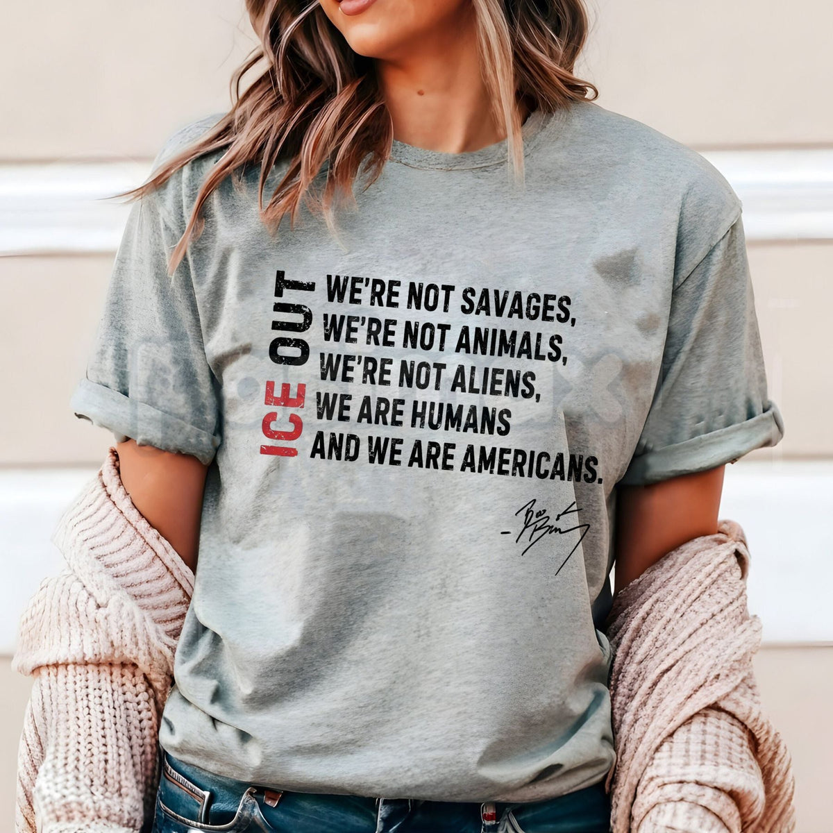 Retro "I.C.E. Out" Political Activist T-Shirt - Vintage Social Justice Graphic Tee, Human Rights Immigration Reform Shirt, Premium Heavyweight Unisex Activist Top, Radical Faith & Justice Statement Tee, Subversive Protest Apparel