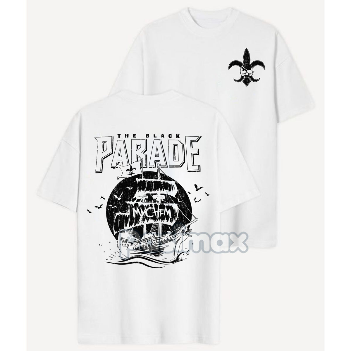 Official My Chemical Romance Black Parade 2025 Tour T-Shirt - MCR Florida Fan Merch