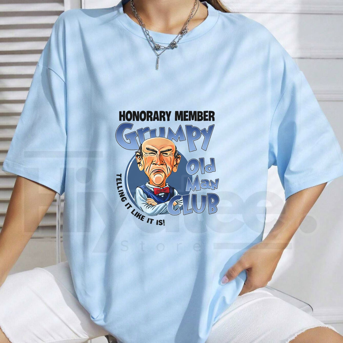 "Grumpy Old Man Club" – Honorary Member Funny Sarcastic Men's Top