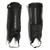 adidas Unisex-Adult Tiro Soft Ground Match Shin Guards Black/White/Iron Metallic Large