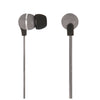Ativa™ Plastic Earbud Headphones with Flat Cable Gray