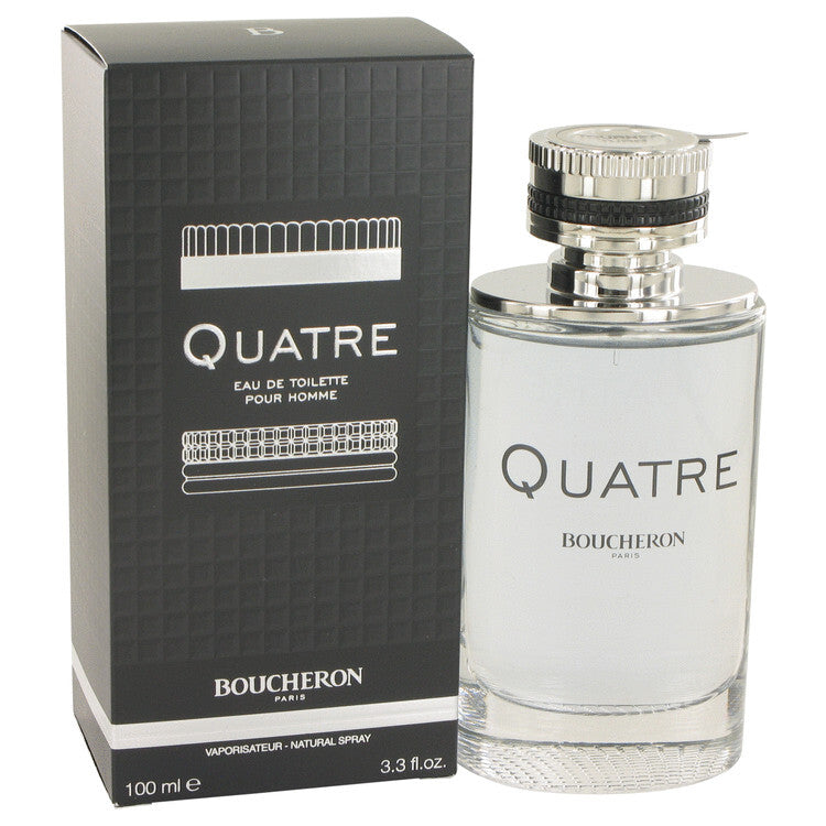 Boucheron Quatre Eau de Toilette Spray 3.4 oz for Men