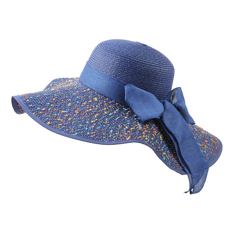 Beach Hat With Large Foldable Rim