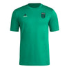 adidas Mens Short Sleeve Pre-Game T-Shirt Kelly/Austin Fc XX-Large