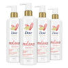 Dove Body Love Body Cleanser Radiance Renew 4 Count For Dull Skin Exfoliating Body Wash with Vitamin C Serum 17.5 fl oz