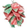 Bonka Bird Toys 1556 Small Fluff Cuddle Colorful Fabric Hanging Parrot Parrotlet Budgie Quaker Dove