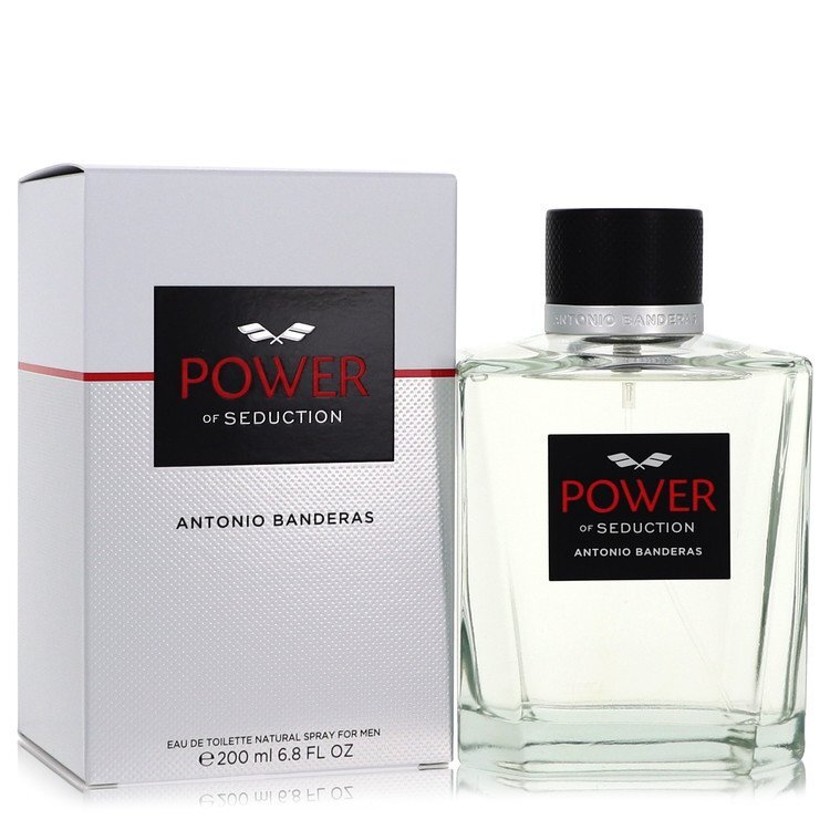 Antonio Banderas Power of Seduction Eau de Toilette Spray 6.7 oz for Men