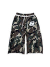 CAMO 3/4 SHORTS