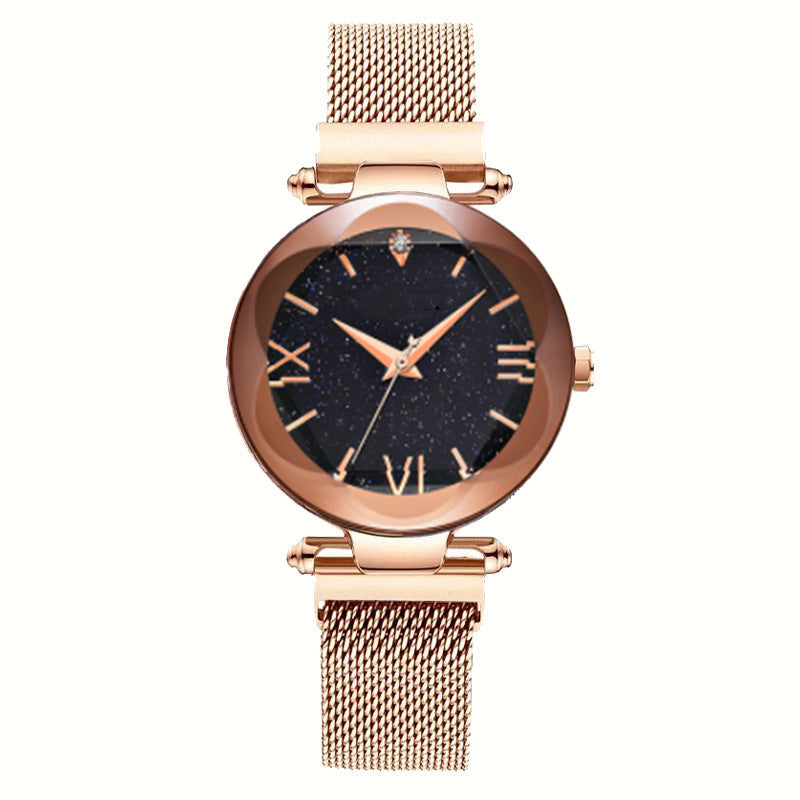 Star watch steel belt watch ladies casual watch (See size chart where applicable)