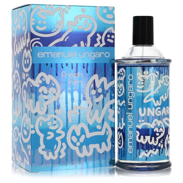 Emanuel Ungaro Fresh For Him EDT 3.4 oz for Men