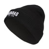 adidas Mens Foundation Beanie Standard fit Cuffed Acrylic Knit hat/Cap for Winter Black/White/Carbon Grey One Size