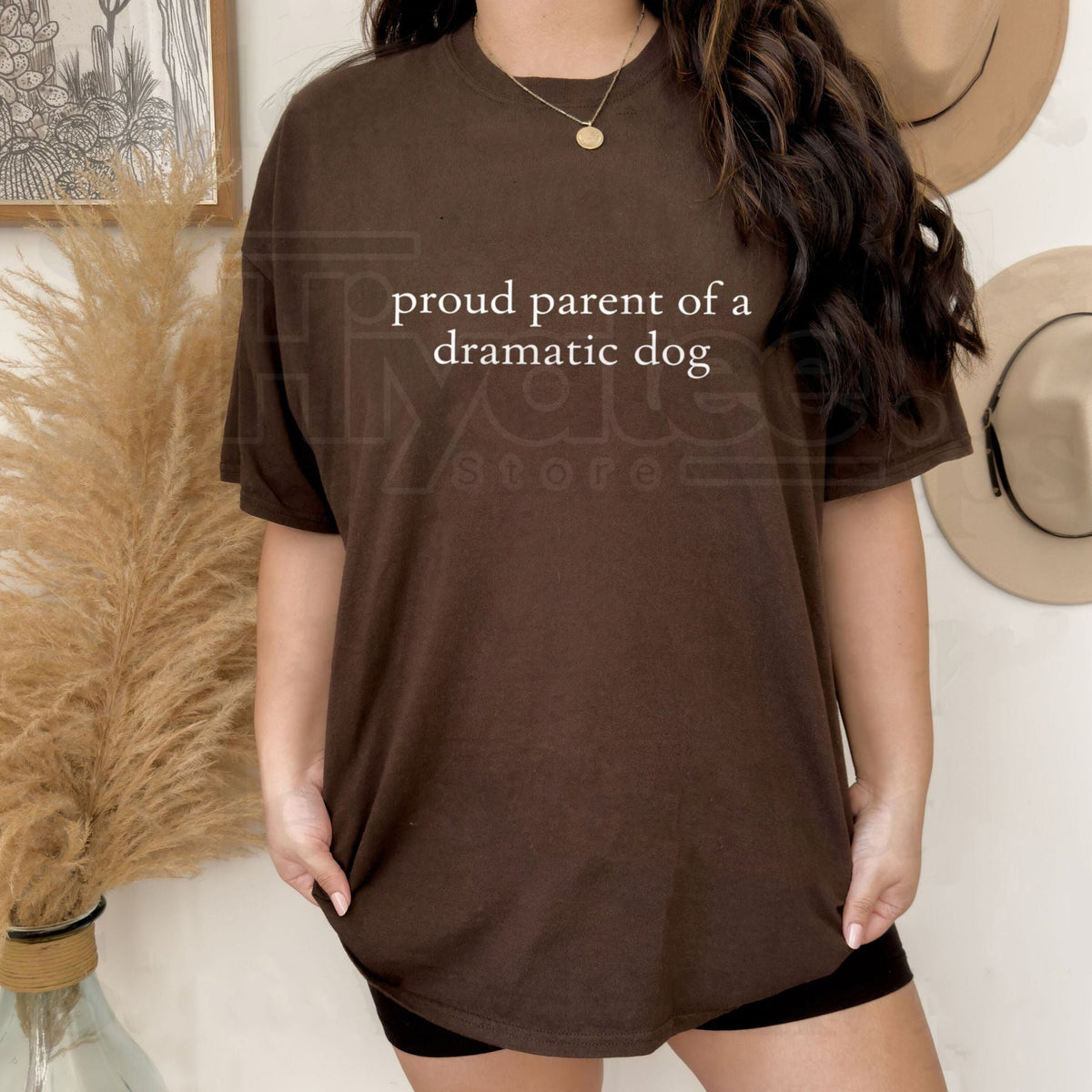 "Proud Parent Of A Dramatic Dog" Classic T-Shirt – Funny Theatrical Pet Humor Tee