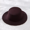 Winter Autumn Woolen Women Men Fedora Hats Fashionable Women Classic Wide Brim Fedora Hat Adjustable Big Fedoras Hat Luxury Brim Fedora Hat Summer Men Classic Hat