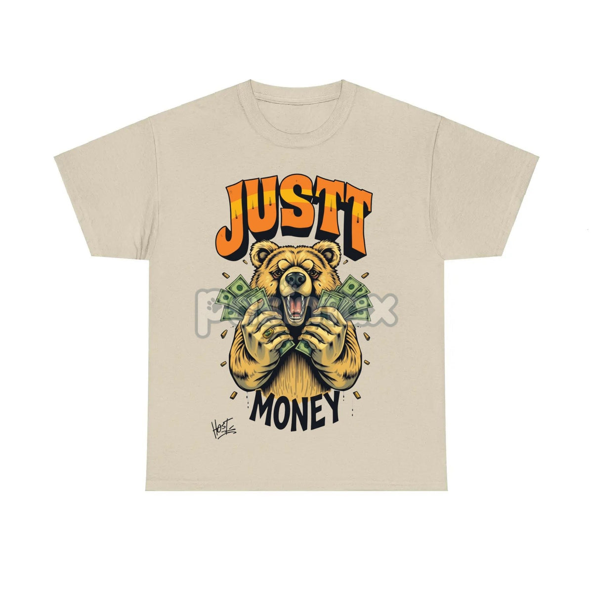Bear Graphic Streetwear Tee - Urban Animal T-Shirt, Unisex Statement Apparel