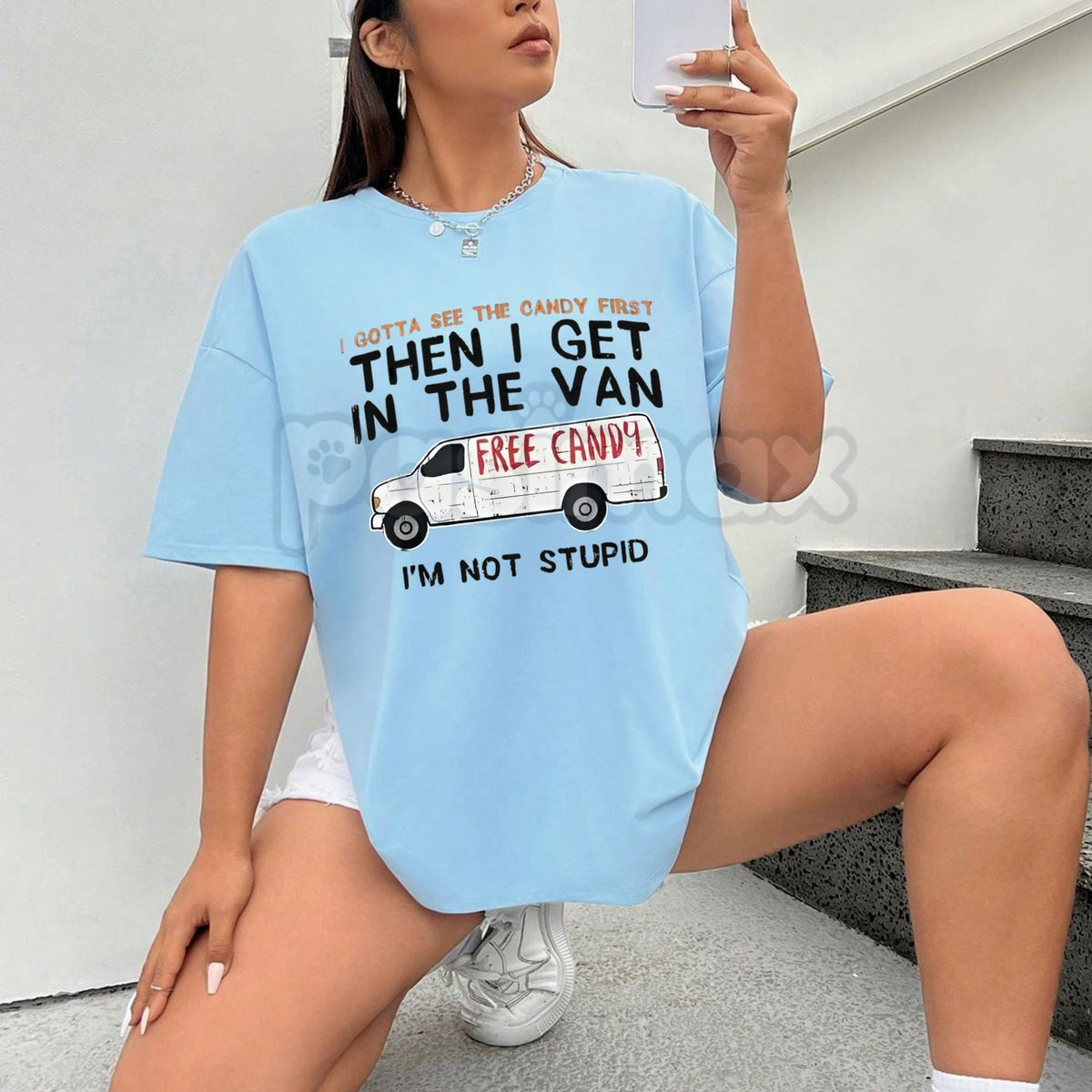 "I Gotta See The Candy First" Funny Dark Humor T-Shirt - Sarcastic Edgy Men's Graphic Tee, Dark Comedy Slogan Shirt, Funny Offensive Joke Apparel