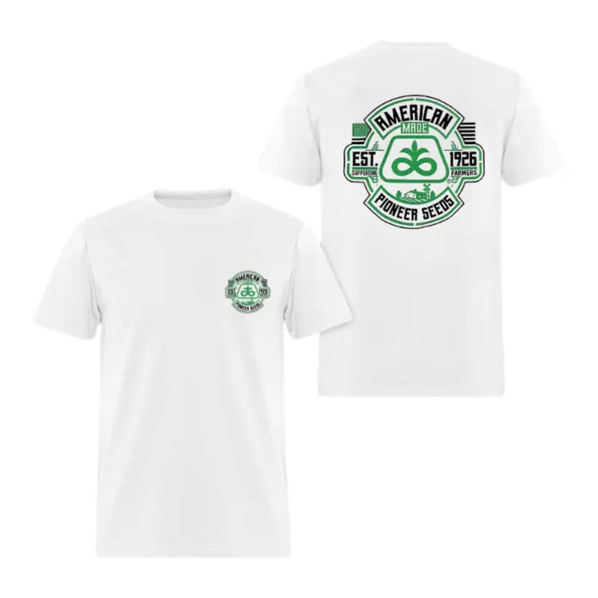 Pioneer Seeds T-Shirt - Farming & Ranching Apparel, American Heritage Graphic Tee