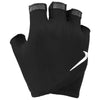 Nike Womens Gym Essential Fitness Gloves XS Black/White|010
