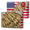 2 Boxes of Hand Selected American Ginseng Root-Small Tail (4oz/Box) 西洋参/花旗参 Panax Ginseng. Boosts Body Immunity Energy & Stamina for Man & Women (8 Oz.)