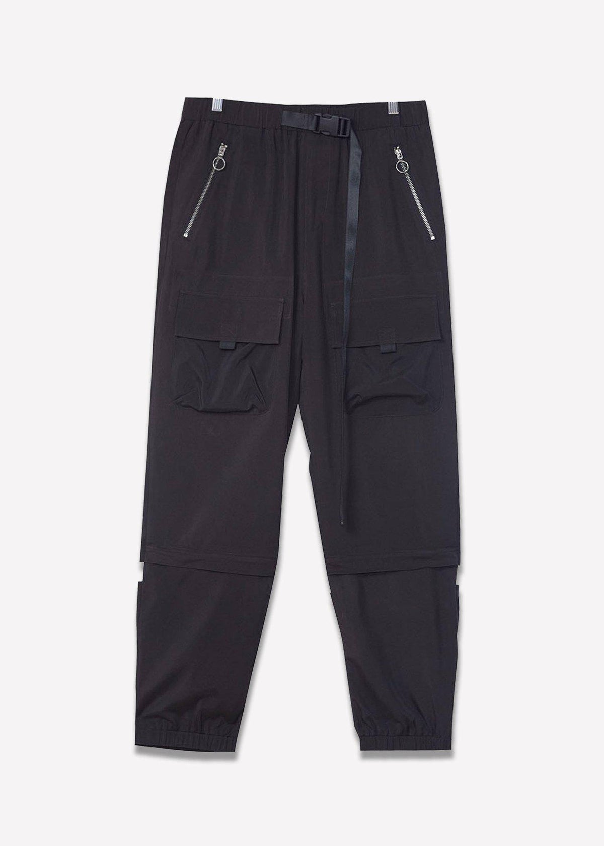 Konus Men's Reflective Wind Cargo Pants in Black
