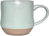 Bosmarlin Large Stoneware Speckled Coffee Mugs Set of 2, Big Tea Cup, 17 Oz, Dishwasher and Microwave Safe