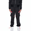 Konus Men's Reflective Tape Utility Cargo Pants in Black