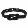 Modern Elegant Multi-Layer Concentric New Knot Braided Nylon Rope Men Anchor Amazing Bracelet Charm Couple Bracelets For Women Navy Jewelry Friendship