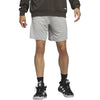 adidas Originals Mens Standard Legends 3-Stripes Basketball Shorts Metal Grey/White