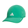 adidas Womens Superlite Hat Relaxed-fit Adjustable Workout Sports Cap Semi Court Green/White/3.0 One Size