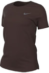 Nike Womens Legend Short Sleeve Crew T-Shirt (US Alpha Small Regular Regular Dark Cinder)