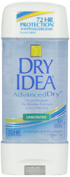Dial Dry Idea Anti-Perspirant and Deodorant Unscented Hypo-Allergenic 3 oz Clear