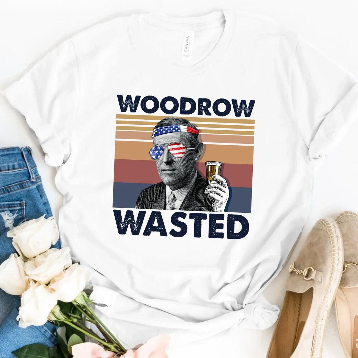 4th Of July Choose Your President Boozy Retro Top -