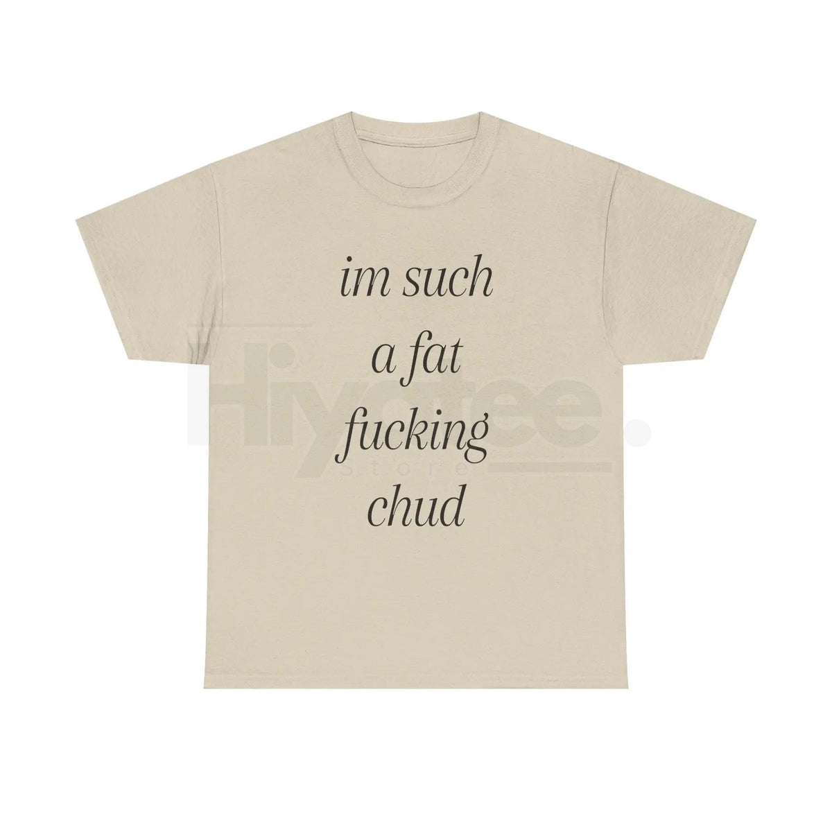 "Im Such A Chud" T-Shirt – Funny Chud Meme Text Unisex Cotton Tee