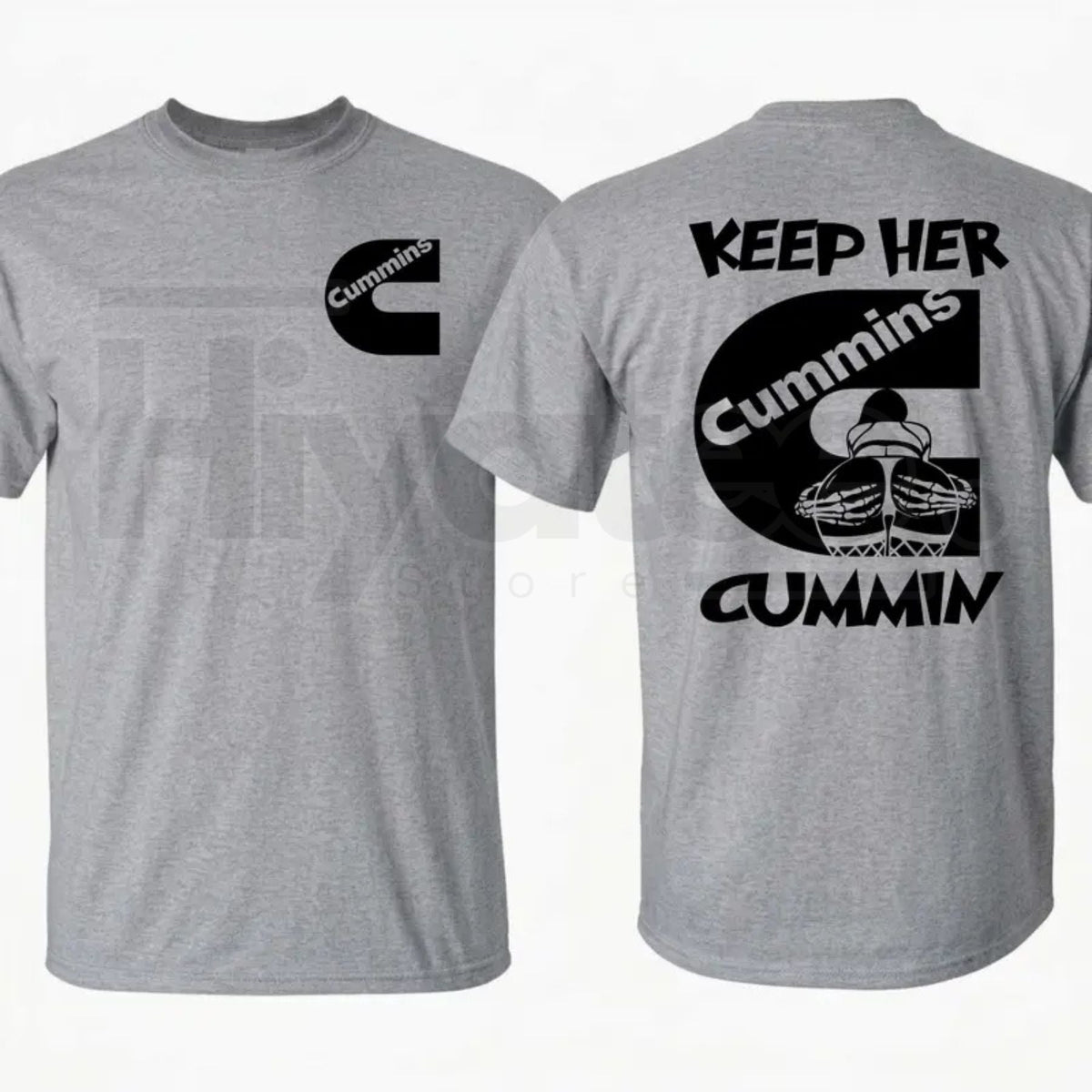 "Diesel Power" – Funny Retro Diesel Truck Streetwear Graphic Top