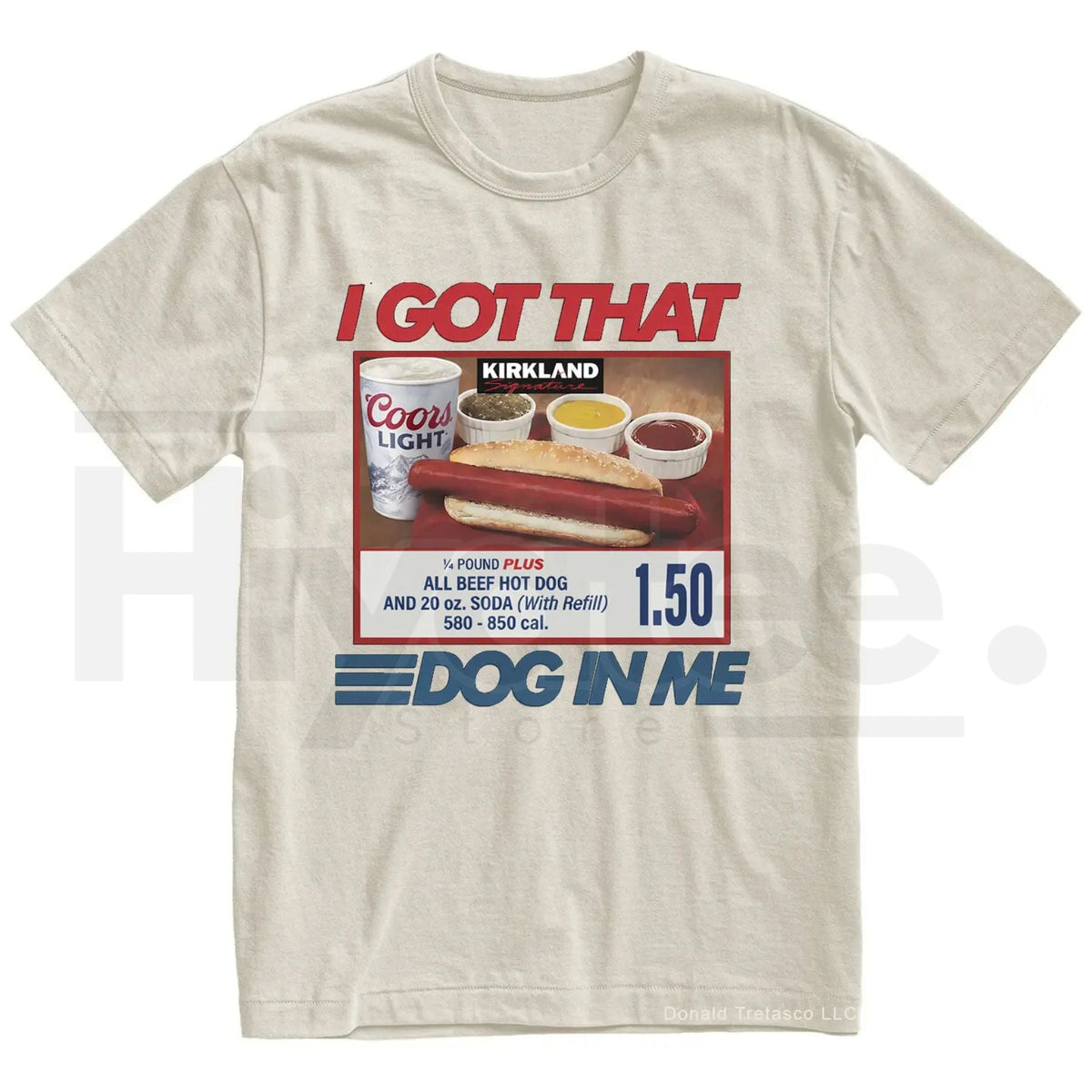"I Got That Dog In Me" Costco Hot Dog – Funny 4th of July Dank Meme Top
