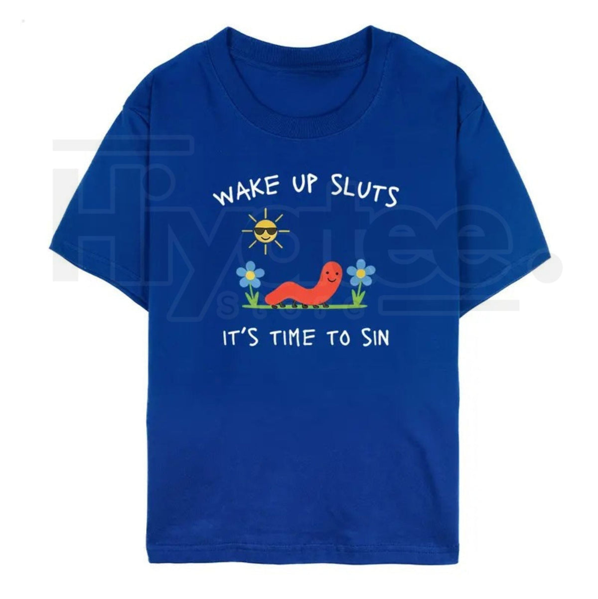 "Wake Up Slts" – Funny Animal Meme Unhinged Graphic Top