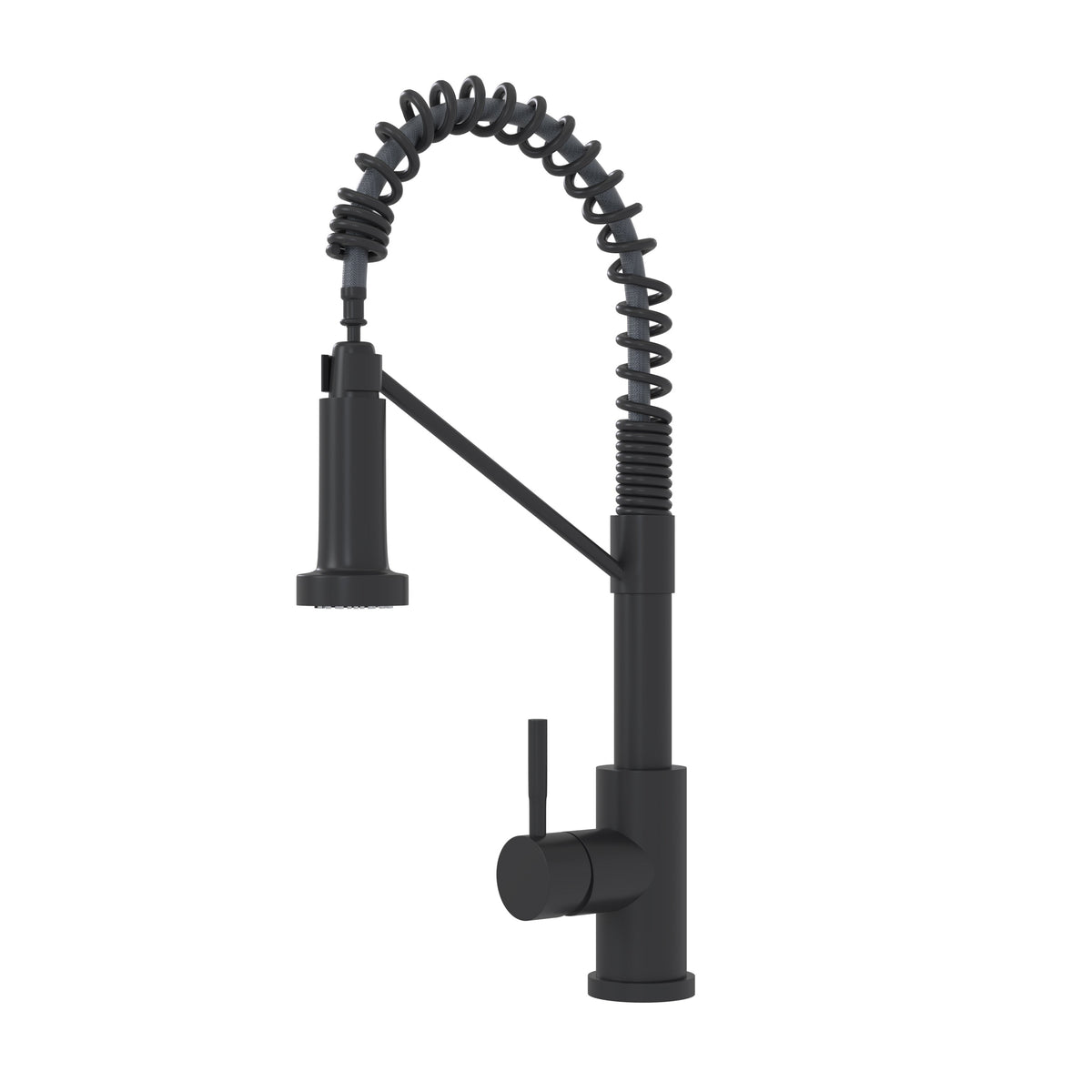 Bothwa Home CUPC Certified 19' Single Handle Kitchen Faucet (Matt Black Finish)