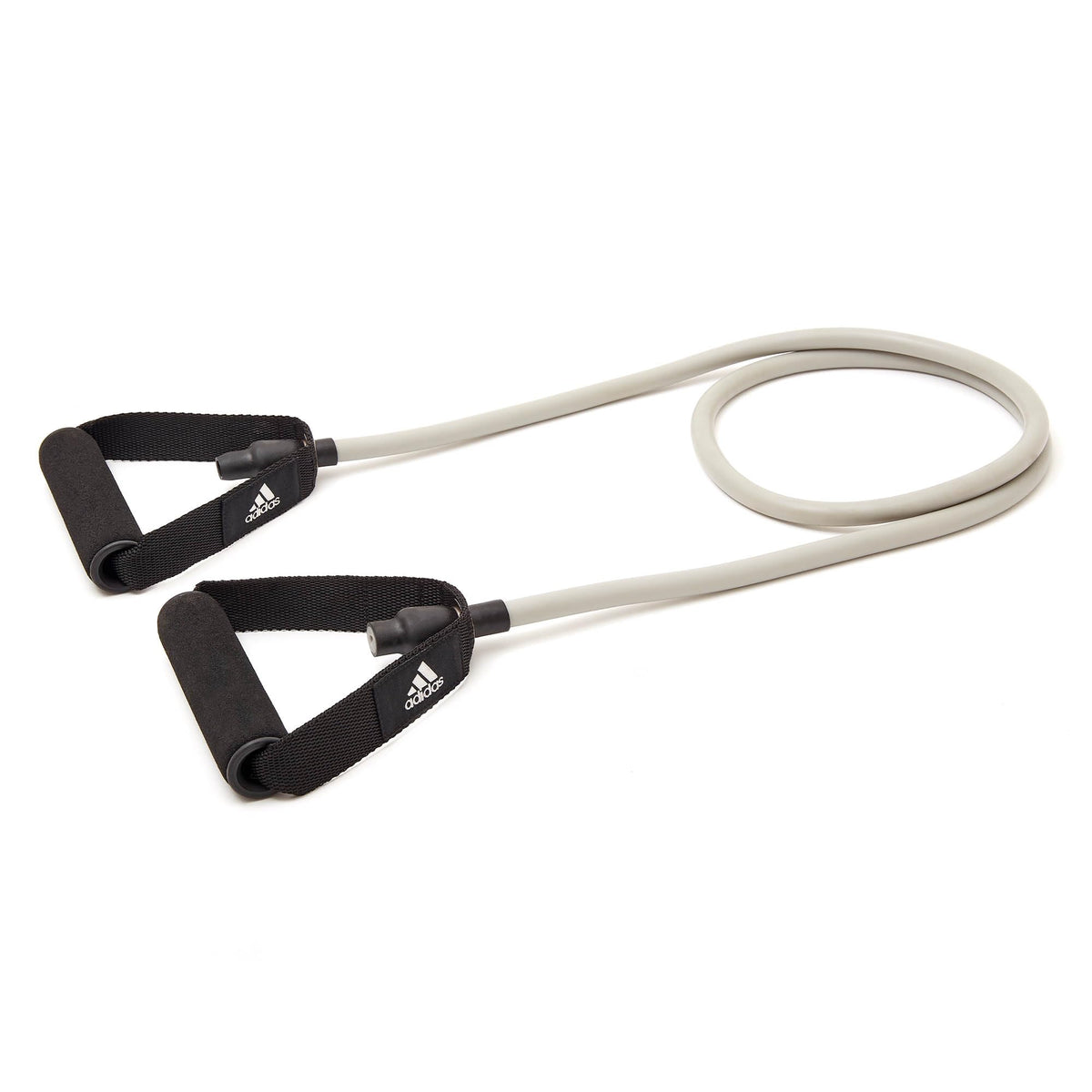 adidas Resistance Bands with Handles - Resistance Tube Level 2 - Ideal for Wide Body Workout and Exercise - Comfort Grip Resistance Band Handles - Perfect for Upper and Lower Body Training