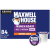 Maxwell House French Roast Dark Roast K-Cup Coffee Pods, 84 ct Box